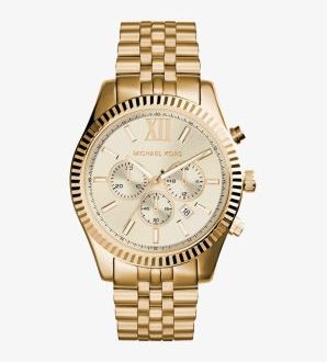 Lexington Gold-Tone Watch | Michael Ko