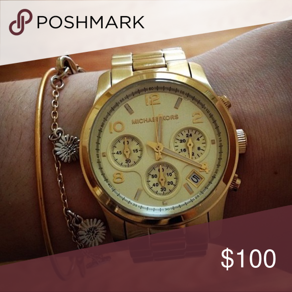Michael Kors Women's Gold Watch-MK5055 | Gold watches women .