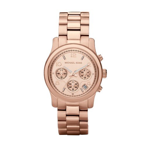 Michael Kors Women's Runway Rose Gold-Tone Watch MK5128 - Buy .