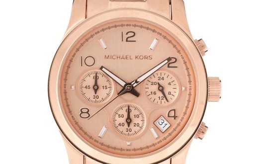 Michael Kors Runway Rose Gold Chronograph Watch MK5128 | AS