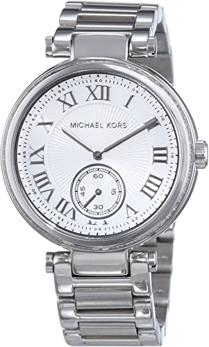 Amazon.com: Michael Kors MK5866 Ladies Skylar Silver Watch: Watch