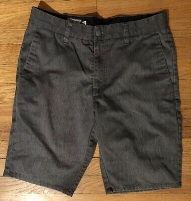 Details about Volcom Gray Corpo Class Frickin Modern Chino Shorts .