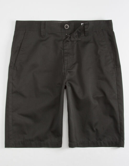 VOLCOM Modern Frickin II Mens Chino Shorts - BLACK - 271436100 .