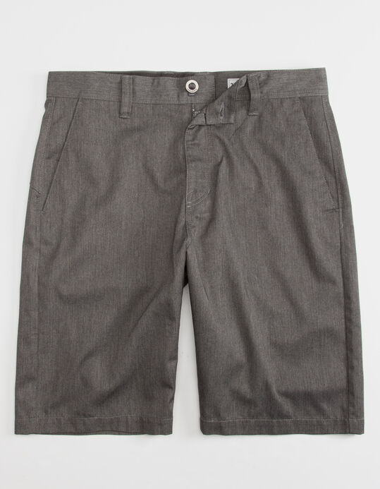 VOLCOM Modern Frickin II Mens Chino Shorts - CHARC - 271436110 .