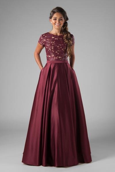 Modest Prom Dresses : Harlo Burgun