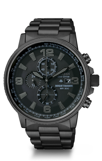 Citizen Citizen Eco-Drive NIGHTHAWK CA0295-58E Hawk Series .