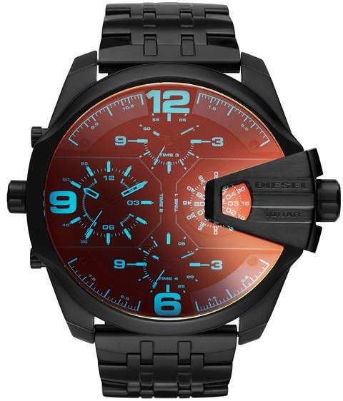 Diesel | Men's Uber Chief Chronograph Bracelet Watch, 55mm x 62mm .