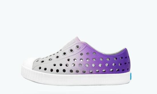 Native shoes - Jefferson Child / Misty grey and purple | Caro Bambi