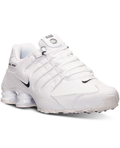 Nike Men's Shox NZ EU Running Sneakers from Finish Line .