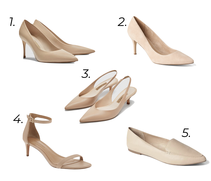 staple - nude shoes — Daily Ensemb