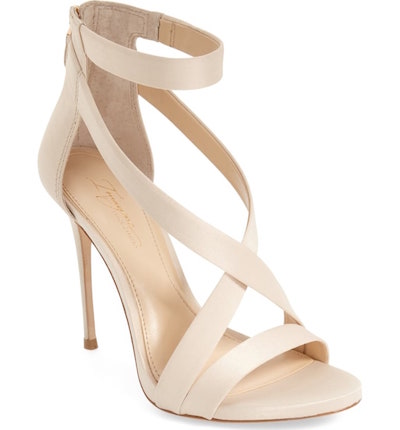 nude wedding shoes - 8 - The Everygi