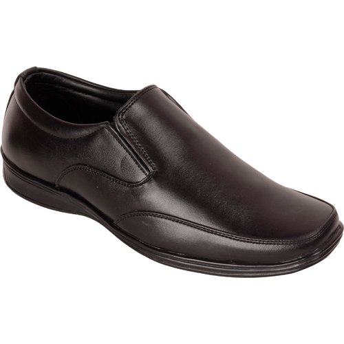 Paragon Men Black Slip On Office Shoes For Men 9550, Size: 6 To 10 .