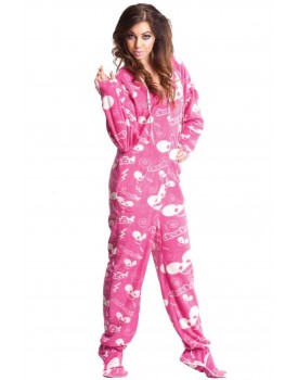 Women's Footed onesie Pajam