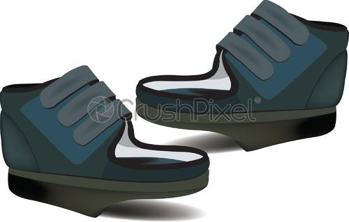 Custom Made Orthopedic Shoes, Stock Vector | Crushpix