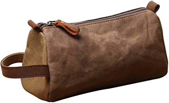 Amazon.com: Dopp kit Shaving bag Small Toiletry Bag for Men .