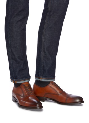 ANTONIO MAURIZI | Leather oxford shoes | Men | Lane Crawfo