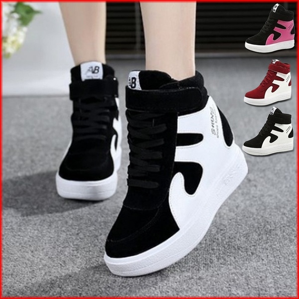 Womens Wedges Shoes High Thick Bottom Platform Leisure Sports .