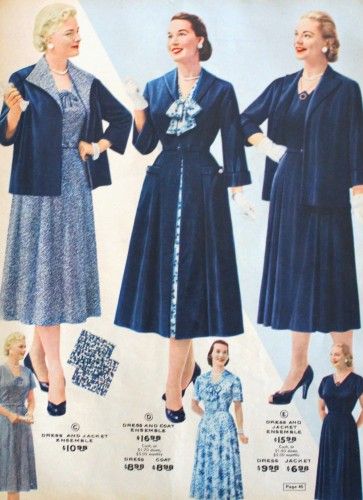 1950s Plus Size Fashion and Clothing History | Plus size fashion .