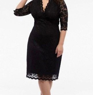 Plus Size Semi Formal Dresses | Plus size black dresses, Semi .