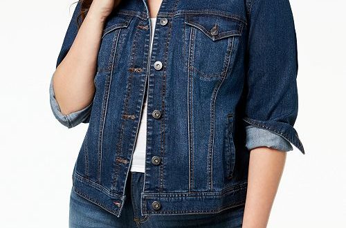 Style & Co Plus Size Denim Jacket, Created for Macy's & Reviews .