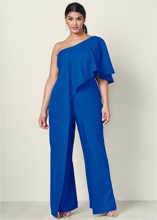 $49 Plus size jumpsuit. ONE SHOULDER JUMPSUIT. Size 2-24 | Plus .