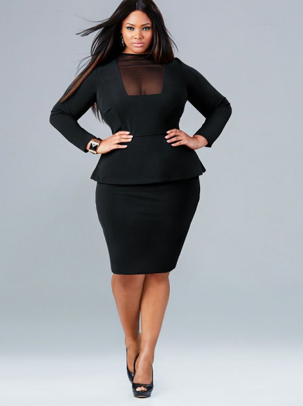 Little Black Dress Plus Size 5 best outfits - Page 3 of 5 .