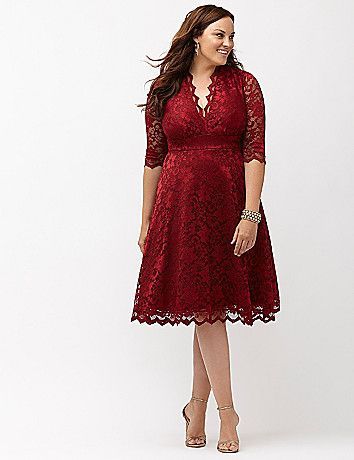 Plus Size Holiday Party Dress - Plus Size Lace Cocktail Dress .