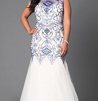 Plus Size Formal Prom Dresses, Evening Gowns | Plus size prom .