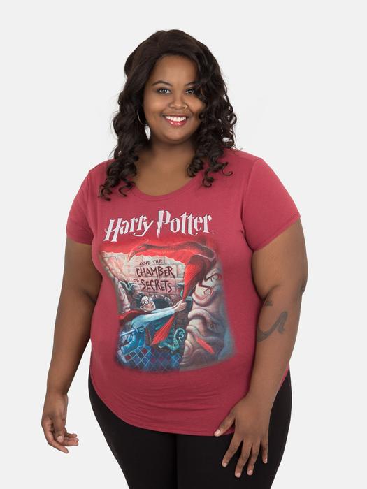 Harry Potter and the Chamber of Secrets women's plus size t-shirt .