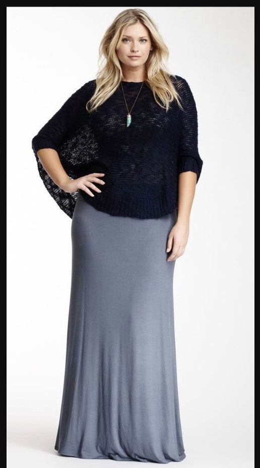 How to wear a maxi skirt plus size. | Maxi skirt outfits, Fashion .