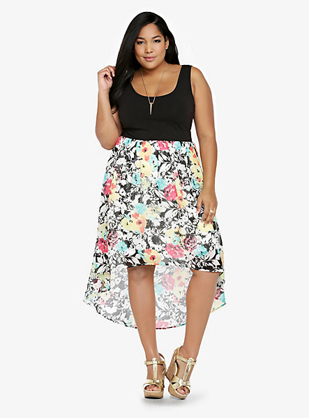 Gorgeous Floral Plus Size Summer Dresses 20