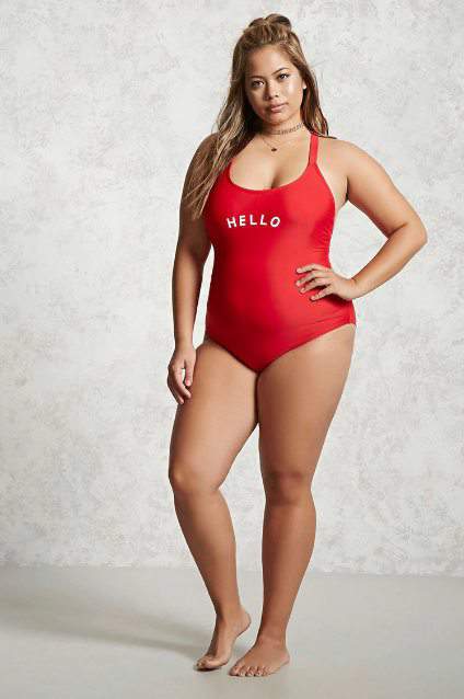 10 One-Piece Plus Size Swimsuits That'll Have You Poolside Prett