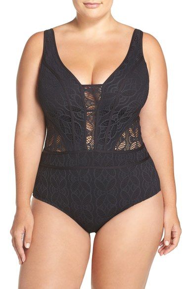 Product Image, click to zoom | Plus size swimsuits, Women's plus .