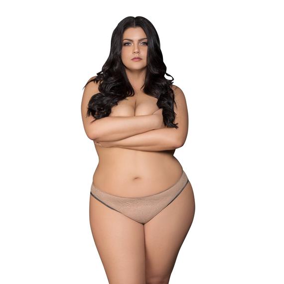 Plus Size/Brazilian Cut Hipster Panty/Plus size lingerie/Plus | Et