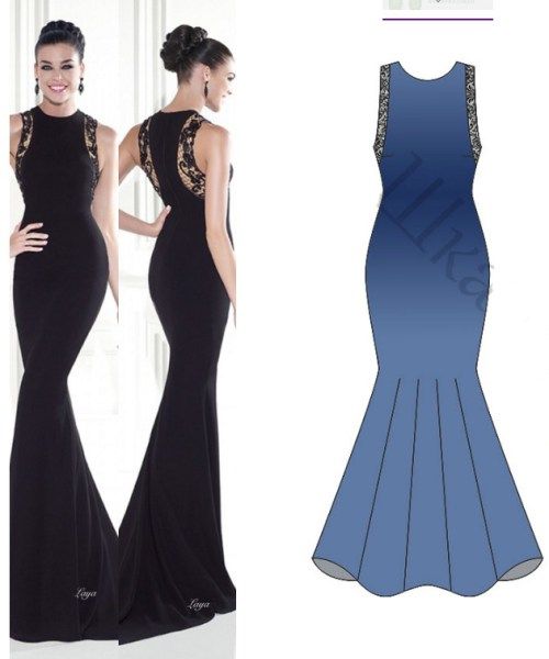 Evening Dress Pattern Free - My Handmade Space | Prom dress sewing .