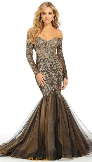 Long Sleeve Prom Dresses & Sleeved Homecoming Dress