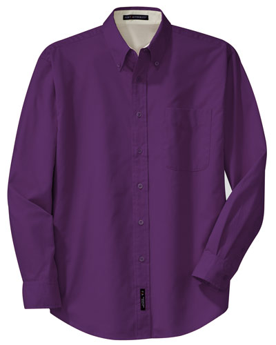Purple Dress Shirt, Button Do