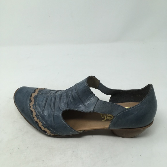 REIKER Shoes | Blue Heeled 40 | Poshma