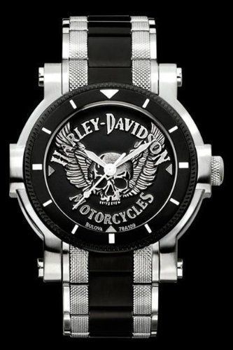 Harley-Davidson Men's Bulova Watch. 78A109 | Harley davidson .