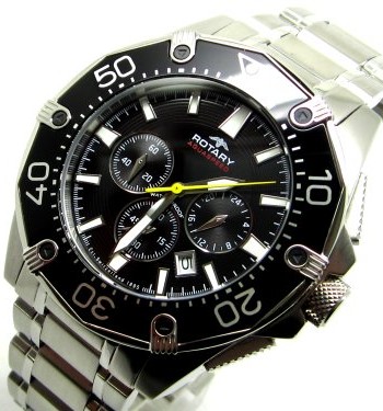 Gents Stainless Steel Rotary Aquaspeed Watch On Strap – Jewellers .