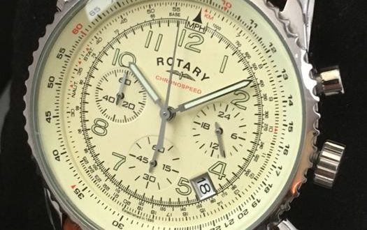 ROTARY "Chronospeed Chronograph" – men's dress watch – 2017 - Catawi