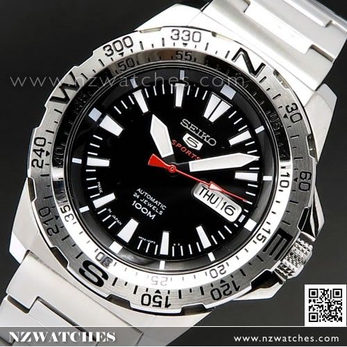 Seiko 5 Sports Black Dail Automatic Watch SRP539J1, SRP539 Japan .