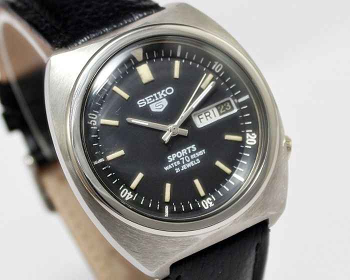 Seiko 5 Sports Cal 6319 Automatic Men's Vintage Wrist Watch - Catawi