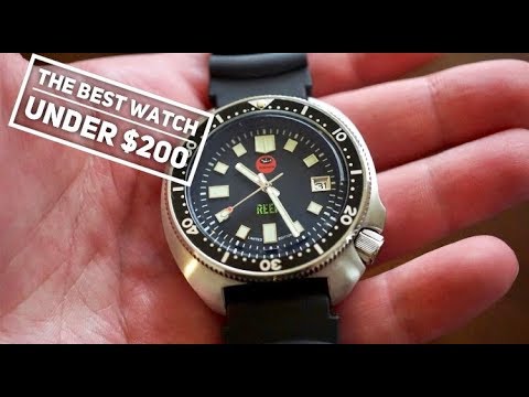 Oceanica Reef 200M Dive Watch Review - Best Diver Under $200 .