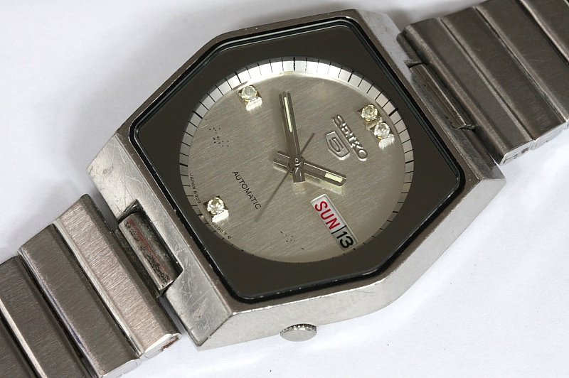 Seiko 6309-6070 automatic vintage mens watch - Serial nr. 132932 .