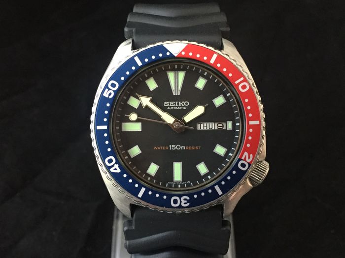 SEIKO 6309-729A "Pepsi" Diving watch – February 1977 - Catawi
