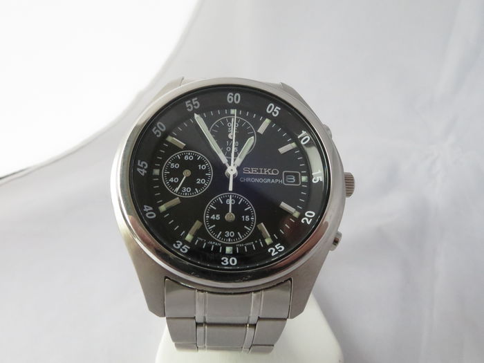 Seiko Chronograph ( ref: 7T92 – OCCO ) – Men's watch, 21st - Catawi