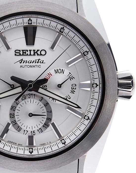 Seiko Ananta Silver Dial on Steel Bracelet SPB017 | KeepTheTime.c