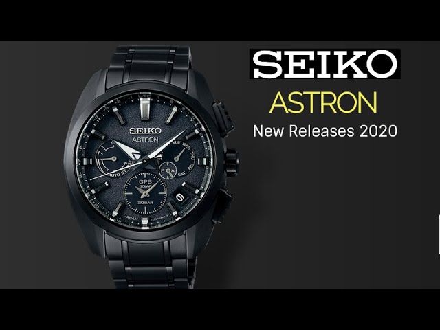 New Seiko Astron Release 2020 5X53 Dual Time Sport Titanium SSH069 .