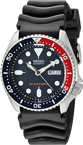 Amazon.com: Seiko Divers Automatic Deep Blue Dial Mens Watch .